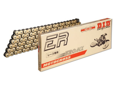 Chaîne DID 520 MX 118G, résistance à la traction 4060kg