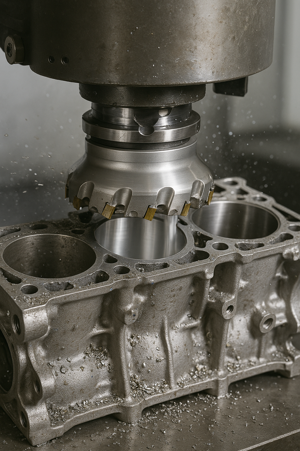 Motorblock planen/abfräsen (pro Bank)