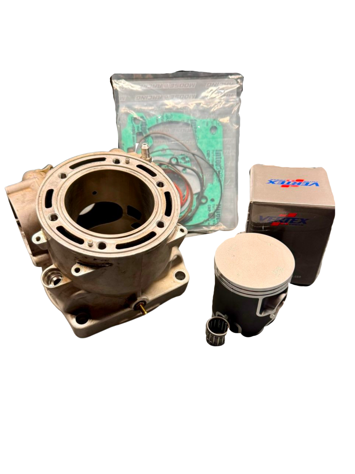 KTM/HSQ/GG EXC/TE/EC 300 TPI 18-23 Rettifica cilindri con pistone, cuscinetto a rullini e set di guarnizioni