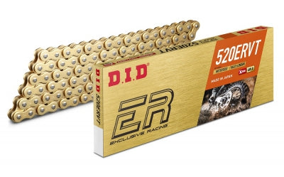 DID 520 ERVT Kette (118G) gold/black, Zugfestigkeit 3820kg