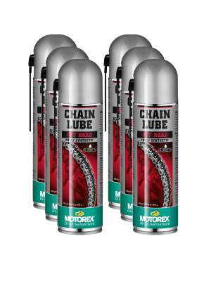 6x500ml Motorex Chainlube Off Road